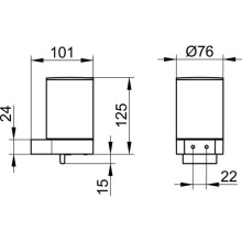 Дозатор 280 мл KEUCO Plan 14951370000