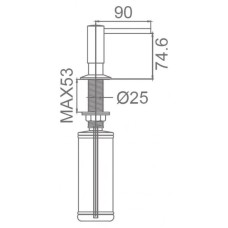 Дозатор Milacio MC.931.SN