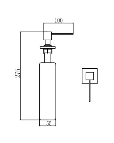 Дозатор 380 мл Savol S-ZY002C