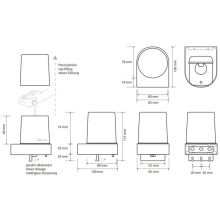 Дозатор 200 мл Bemeta Dark 104309320