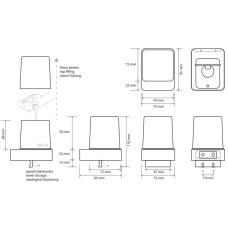 Дозатор 200 мл Bemeta Nero 139309310