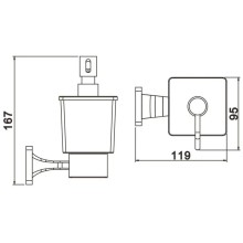 Дозатор Rose RG1544H