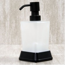 Дозатор для жидкого мыла WasserKRAFT Amper Black K-5499B Черный матовый