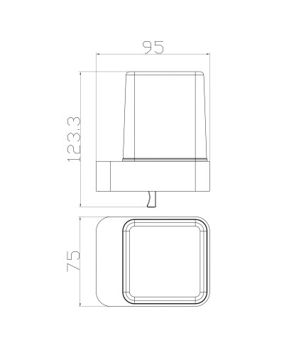 Дозатор мыла WONZON & WOGHAND, Хром (WW-5252-CR)