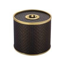 Салфетница Geralis S-PCG PUNTO шоколад, кант золото