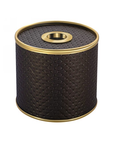 Салфетница Geralis S-PCG PUNTO шоколад, кант золото