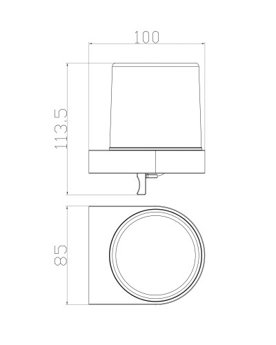 Дозатор мыла WONZON & WOGHAND, Черный (WW-5251-BL)