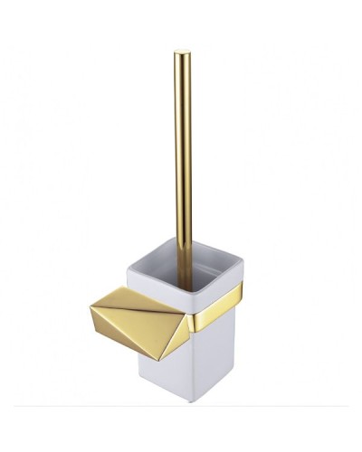 Ершик для унитаза Boheme New Venturo 10319-G Белый Золото
