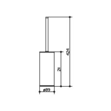 Ерш напольный KEUCO Collection Moll 04969010100