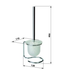 Ершик для унитаза Bemeta Omega 104113102 Глянец