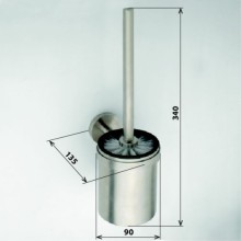 Ершик для унитаза Bemeta Neo stainless 102313075 Нержавеющая сталь