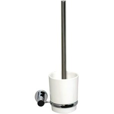 Ершик для унитаза WasserKRAFT K-28227 Хром Белый