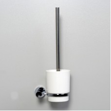 Ершик для унитаза WasserKRAFT K-28227 Хром Белый