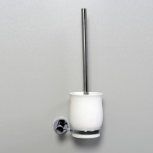 Ершик для унитаза WasserKRAFT K-24227 Хром Белый