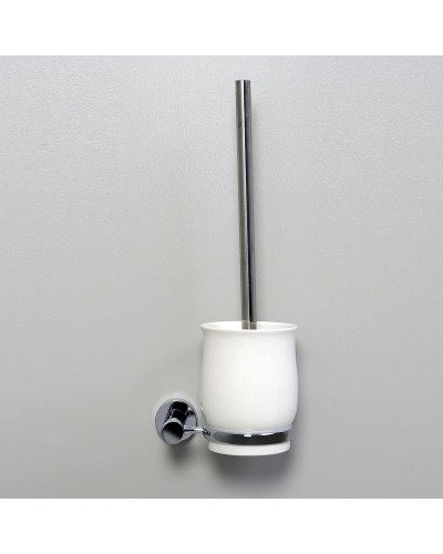 Ершик для унитаза WasserKRAFT K-24227 Хром Белый