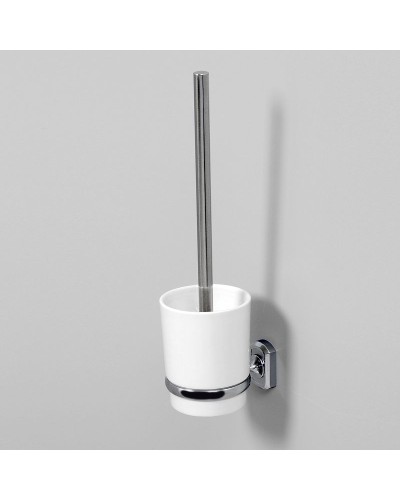 Ершик для унитаза WasserKRAFT K-28127 Хром Белый