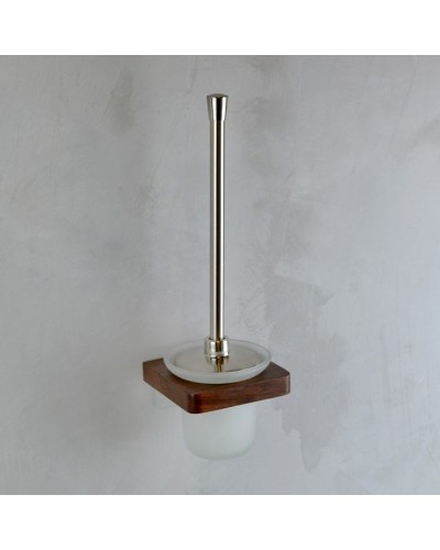 Ершик для унитаза Bronze de Luxe Forest 10706C Орех Хром матовый