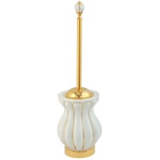 Ершик для унитаза Migliore Olivia 17517 Золото Белый