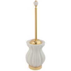 Ершик для унитаза Migliore Olivia 17455 Золото Белый