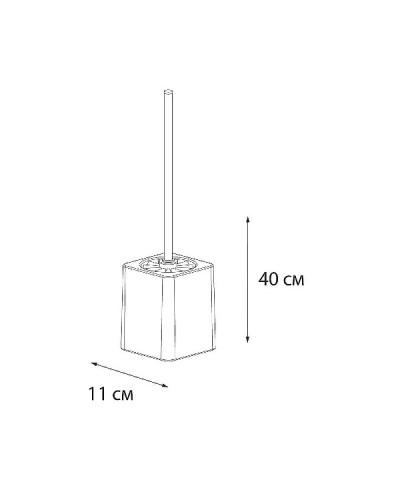 Ершик для унитаза Fixsen Twist FX-1569A-5 Мультиколор