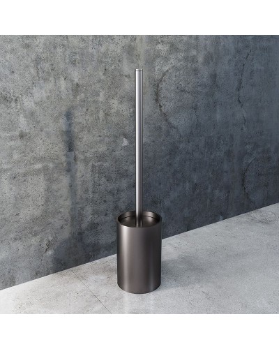 Ершик для унитаза Iddis Petite PETGMP0i47 Графит матовый