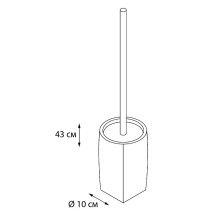 Ершик для унитаза Fixsen Balk FX-270-5 Бежевый