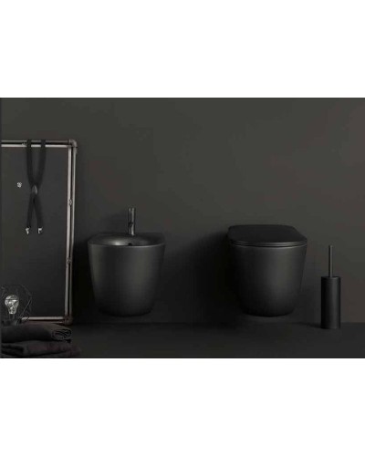 Ершик для унитаза Kerasan Nolita 922531 Черный матовый