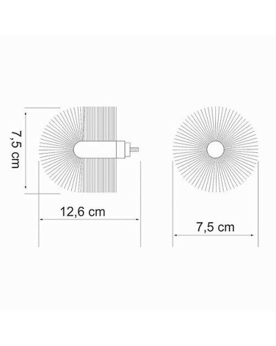 Щетка для туалетного ершика WasserKRAFT Wern K-013 Белый