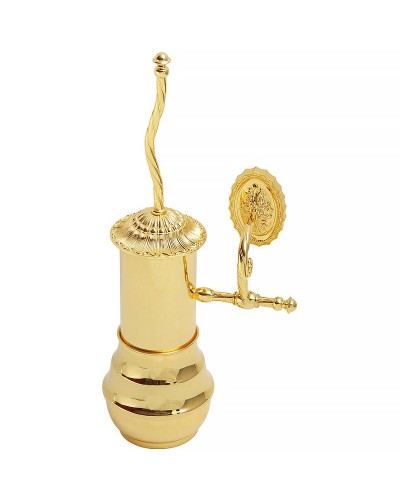 Ершик для унитаза Migliore Edera 16939 Золото