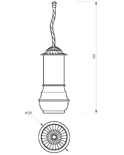 Ершик для унитаза Migliore Edera 16938 Золото
