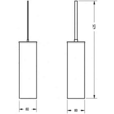 Ершик для унитаза Migliore Kvant 30243 Золото
