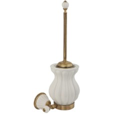 Ершик для унитаза Migliore Olivia 17426 Белый Бронза