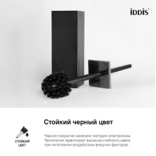 Ершик для унитаза Iddis On-X ONXBL00i47 Черный матовый Белый