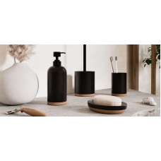 Ершик для унитаза WasserKRAFT Vils K-6127 Черный