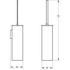 Ершик для унитаза Migliore Kvant 30242 Золото