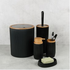 Ершик для унитаза Fixsen Black Boom FX-411-5 Черный