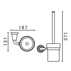Ёршик Art&Max Bianchi AM-E-2608-BR