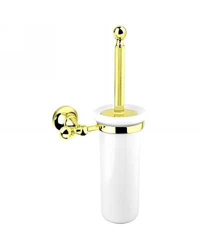 Ершик для унитаза Cezares Olimp OLIMP-TB-03/24-M Золото 24 карат
