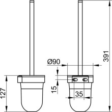 Ёршик KEUCO City.2 02764010100