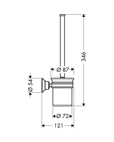Ёршик Axor Montreux 42035820
