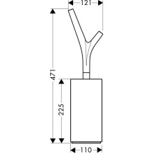 Ёршик Axor Massaud 42235000