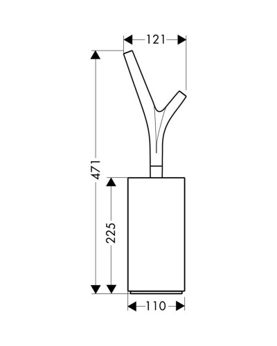 Ёршик Axor Massaud 42235000