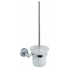 Ёршик для унитаза подвесной Felice Idilio R 1013 BL cromo bianco 15.5x11.5x35 см