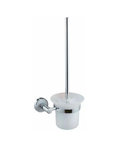 Ёршик для унитаза подвесной Felice Idilio R 1013 BL cromo bianco 15.5x11.5x35 см