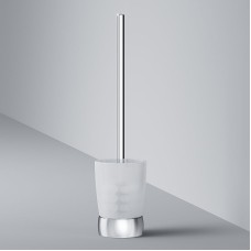 Ершик для унитаза AM.PM Sensation A3033200 хром/матовое стекло