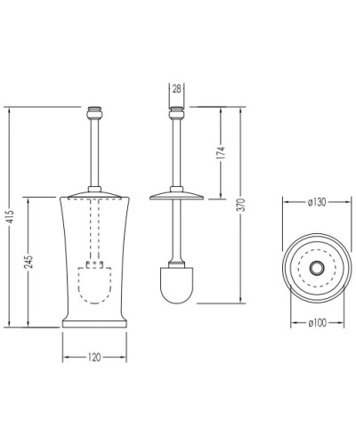Ёршик Devon&Devon First Class DD33120BR