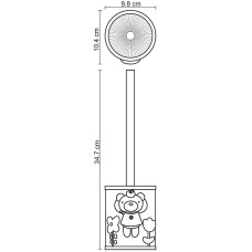 Ершик для унитаза WasserKRAFT Lossa K-3427 Синий