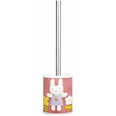 Ершик для унитаза WasserKRAFT Ammer K-6427 Розовый матовый