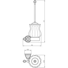 Ёршик Migliore Olivia ML.OLV-60.603.BO.DO