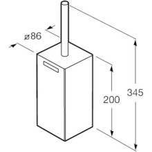 Ёршик Roca Rubik 816852024